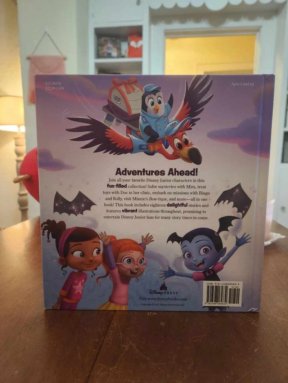 Disney Junior Storybook Collection Hard Cover Book EUC